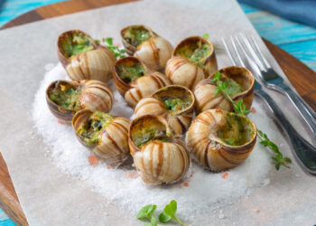 France cuisine, recipe for escargot, well-established, Escargot delicacy, France food famous