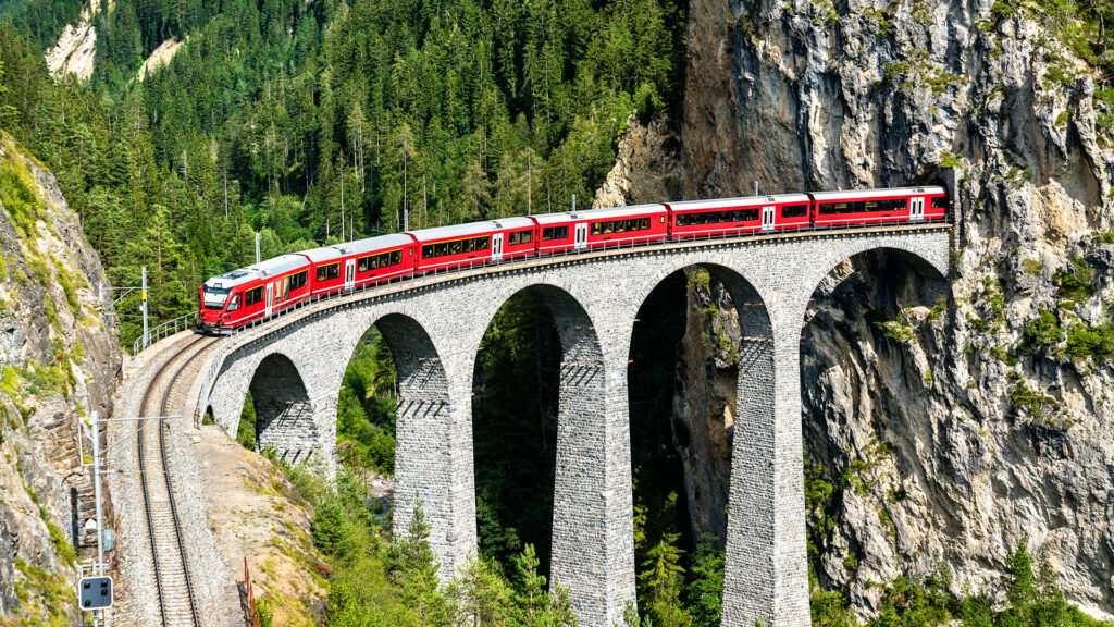 train travel within Europe, train tours in Europe, best train rides Europe, best Europe train, beautiful train journey